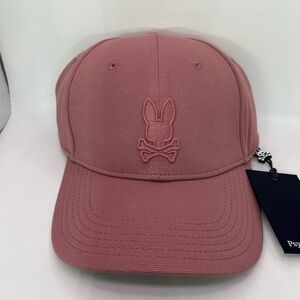 Psycho Bunny Pink Baseball Cap
